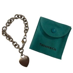 Tiffany heart tag toggle bracelet.